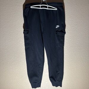 Unisex - Nike Black Cargo Jogger Sweatpants | XL | Streetwear Essential 🖤